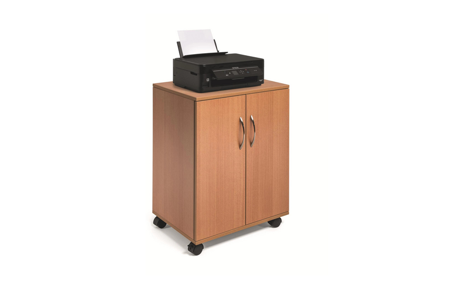 DURABLE Carrello multifunzione 74/53 2 ante, 2 ripiani, Marrone
