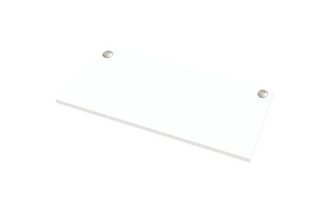 Fellowes Tischplatte Levado 180 x 80 cm, Weiss