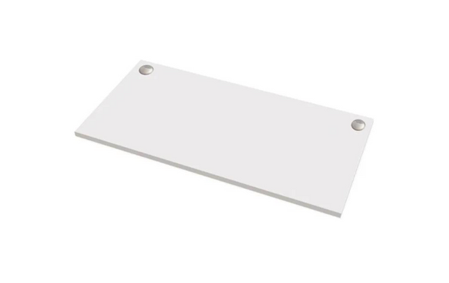 Fellowes Tischplatte Levado 140 x 80 cm, Grau