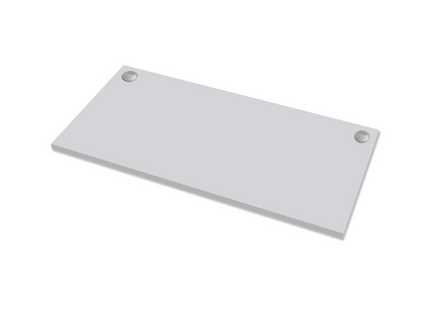 Fellowes Tischplatte Levado 180 x 80 cm, Grau