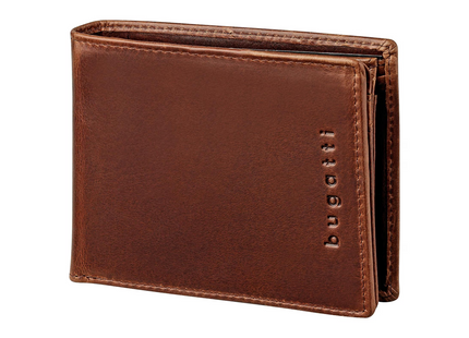 Bugatti Portemonnaie Romano Dunkelbraun