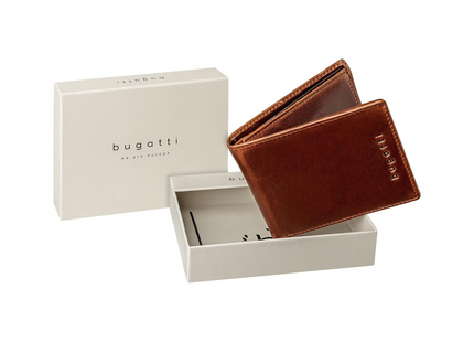 Bugatti Portemonnaie Romano Dunkelbraun
