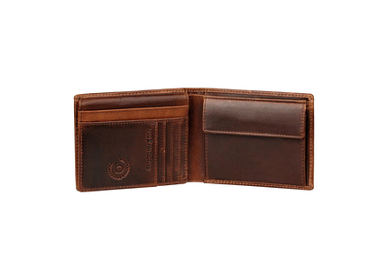 Bugatti Portemonnaie Romano Dunkelbraun