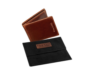 Portefeuille Bugatti Romano marron foncé
