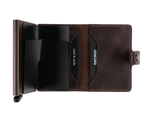 Portefeuille SECRID Miniwallet Vintage Chocolat