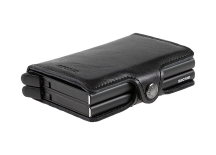 SECRID Portemonnaie Twinwallet Vintage Black