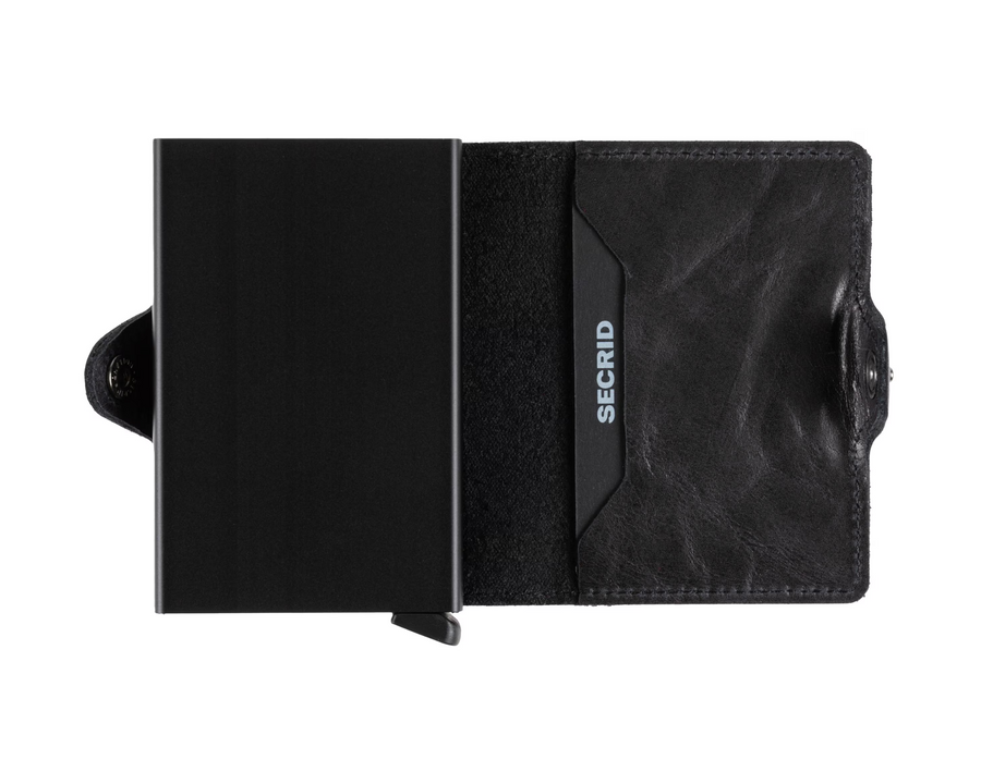 SECRID Portafoglio Twinwallet Vintage Black