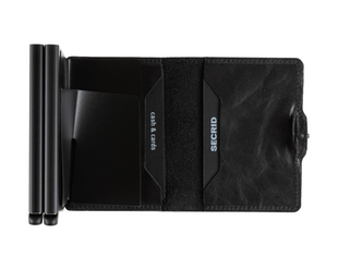 Portefeuille SECRID Twinwallet Vintage Noir