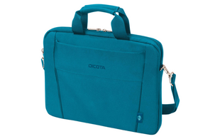 DICOTA sacoche pour ordinateur portable Eco Slim Case Base 14.1", bleu
