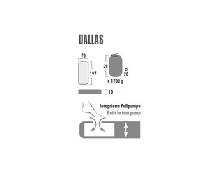 Tapis de couchage High Peak Dallas