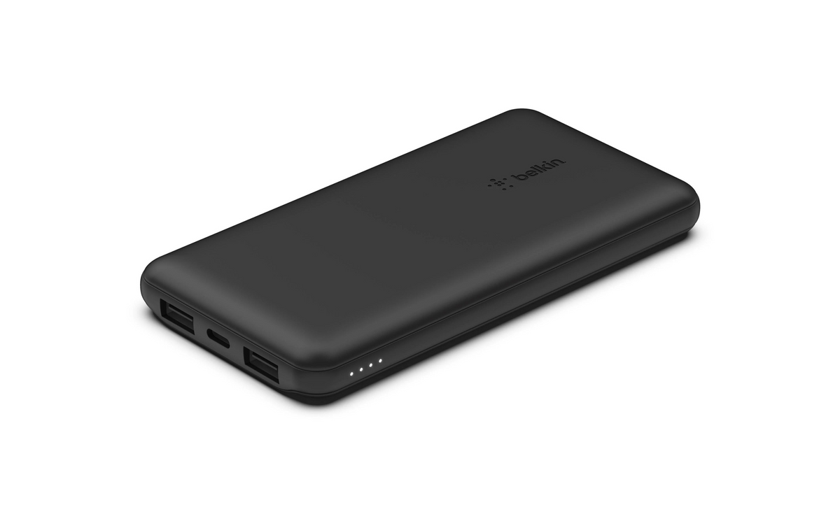 Belkin Powerbank Boost Charge 3-Port 10000 mAh, Schwarz