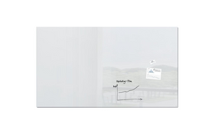Tableau magnétique en verre Sigel Artverum S 240 x 120 cm, blanc