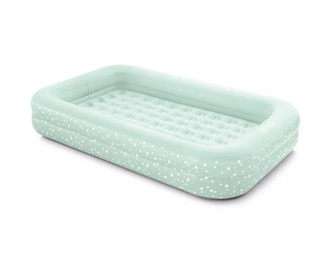 Intex Luftbett Kidz Travel Set 107 x 168 cm, Mint