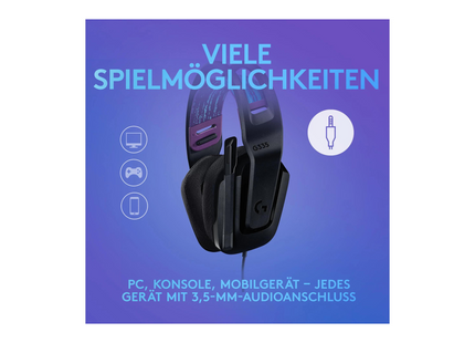Logitech Headset G335 Gaming Black