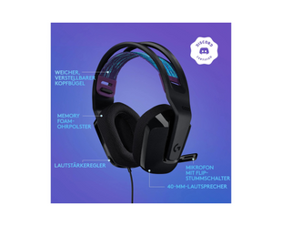 Logitech Casque G335 Gaming Noir