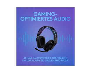 Logitech Casque G335 Gaming Noir