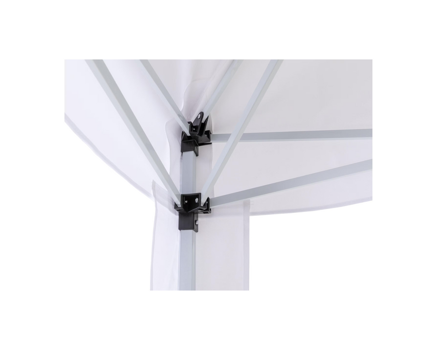 COCON Gazebo F00413, 3 x 3 m, pieghevole, Bianco