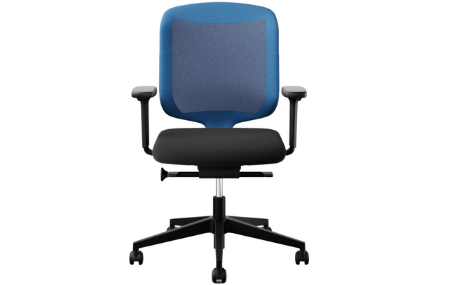 Giroflex chaise de bureau Chair2Go 434 noir/bleu