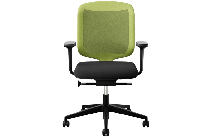 Giroflex Sedia da ufficio Chair2Go 434 Nero/Verde
