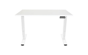 Table Contini RAL 9016 1,8 x 0,8 m blanc avec plateau blanc