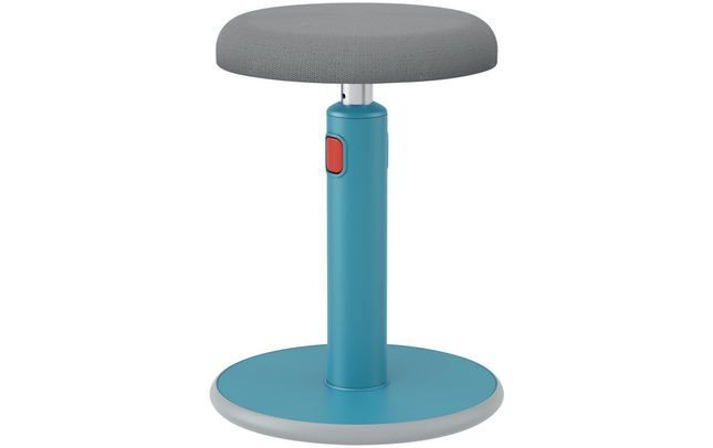 Chaise de bureau Leitz Ergo Cosy Active Tabouret Bleu