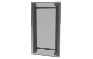 Support mural Peerless-AV EWP-49XE4F pour LG 49XE4F, portrait