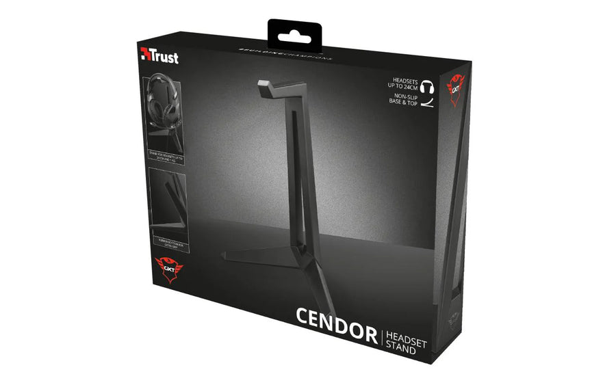 Trust Supporto per cuffie GXT 260 Cendor Nero