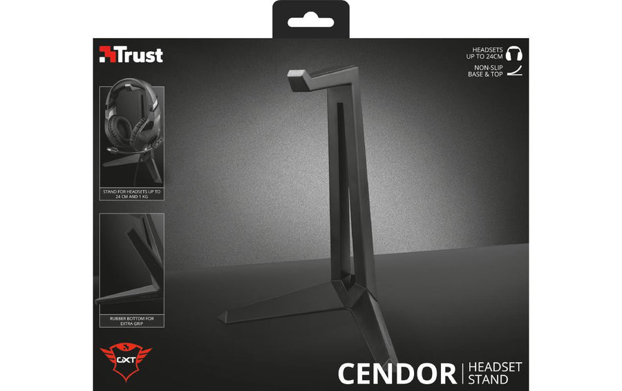 Trust Supporto per cuffie GXT 260 Cendor Nero