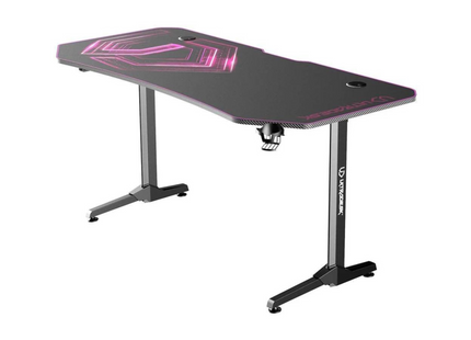 Table de jeu Ultradesk Frag XXL rose