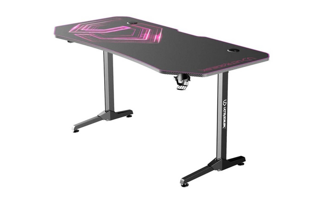Ultradesk Gaming Tisch Frag XXL Pink