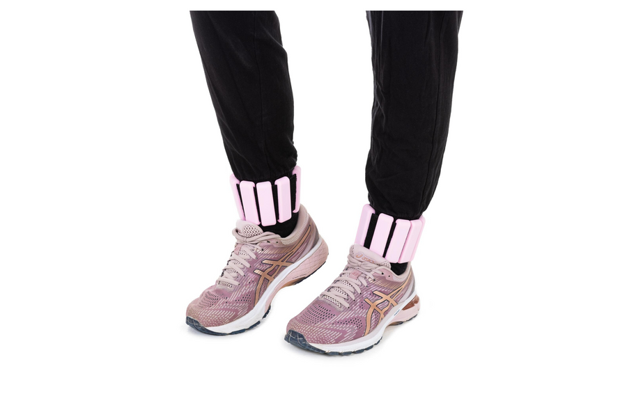 KOOR Polsiere/cavigliere zavorrate 2 x 0.5 kg, Rosa
