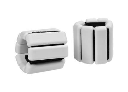 KOOR Gewichtsmanschetten 2x 0.5 kg, Weiss