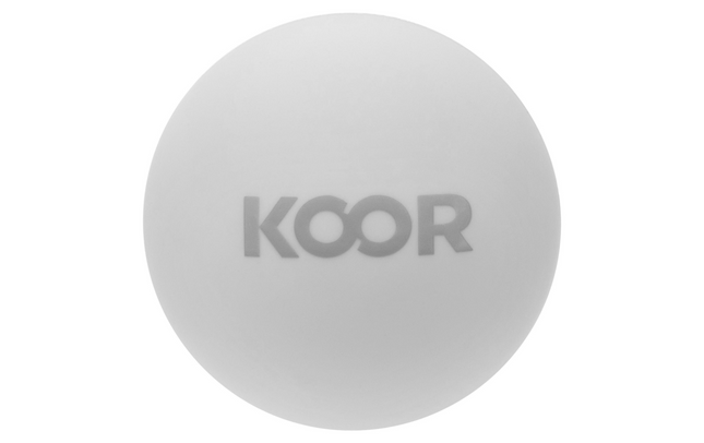 Ballon d'entraînement pour fascia KOOR blanc