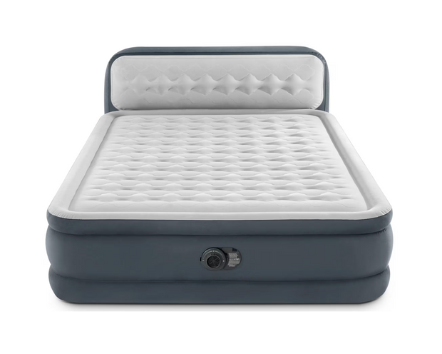 Lit pneumatique Intex Dura Beam avec tête de lit Queen 152 x 236 x 46 cm