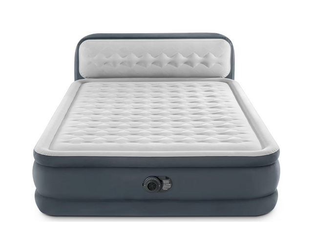Intex Luftbett Dura Beam mit Headboard Queen 152 x 236 x 46 cm