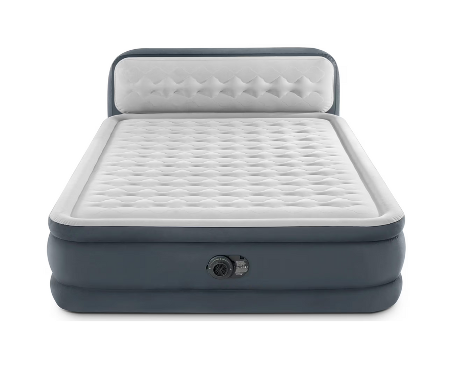 Intex Materasso gonfiabile Dura Beam con Headboard Queen 152 x 236 x 46 cm