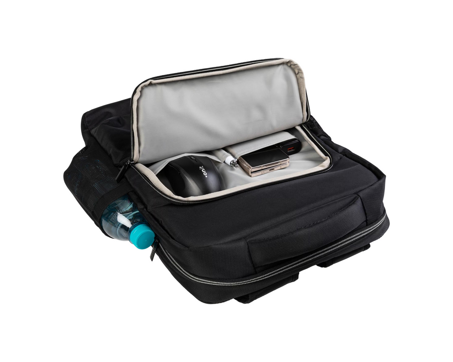 onit Notebook-Rucksack Slim 15.6 ", 14 l, Schwarz