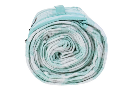 KOOR picnic blanket Stripes Mint 200 x 300 cm