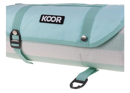KOOR picnic blanket Stripes Mint 200 x 300 cm