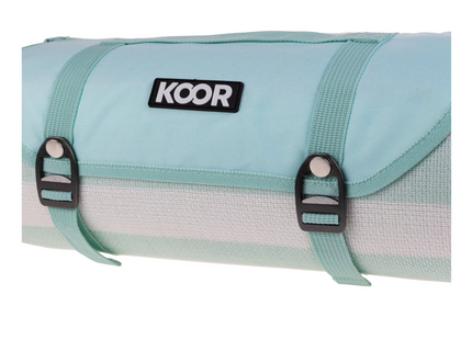 KOOR picnic blanket Stripes Mint 200 x 300 cm