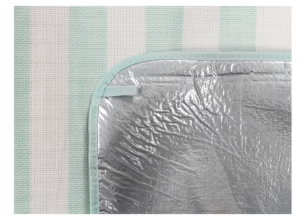 KOOR picnic blanket Stripes Mint 200 x 300 cm