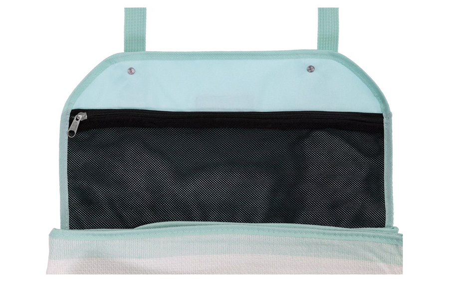 KOOR Coperta da picnic Stripes Mint 200 x 300 cm