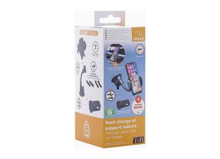 Ensemble de supports pour smartphone T`nB, 3 en 1 PHONEPACK1