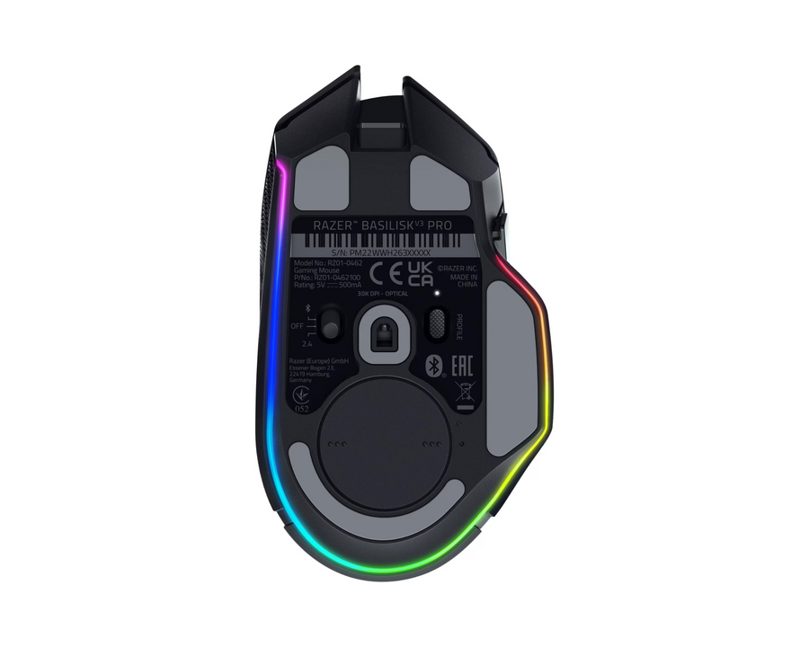 Razer Mouse da gaming Basilisk V3 Pro Nero
