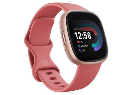 Fitbit GPS-Sportuhr Versa 4 Smartwatch Pink/Rosa