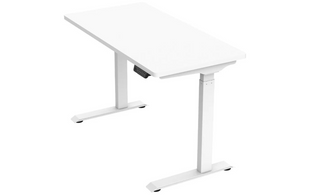 Table Contini 120 x 60 cm, avec plateau, blanc