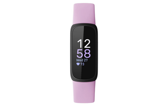 Bracelet d'activité Fitbit Inspire 3 Violet/Noir