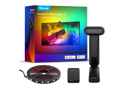 Govee Envisual TV Backlight T2, 55"-65", RGBIC, WiFi, BT
