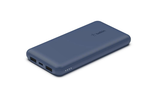 Belkin Power Bank Boost Charge 3-Port 10000 mAh, Blue