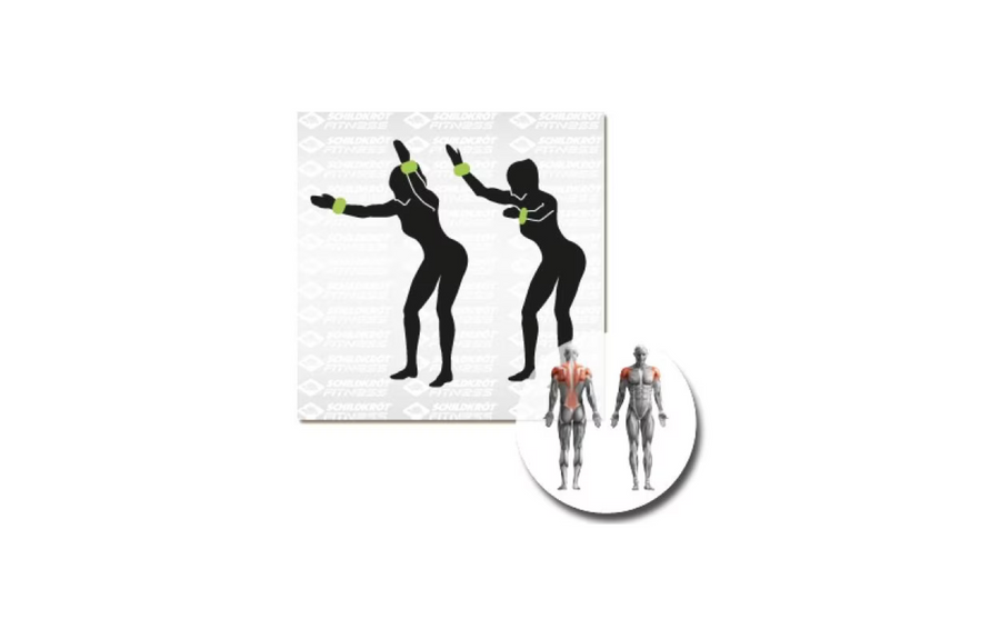 Schildkröt Fitness Polsiere/cavigliere zavorrate 2 x 0.5 kg